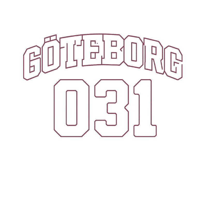 Goteborg 031 Curved Text Design