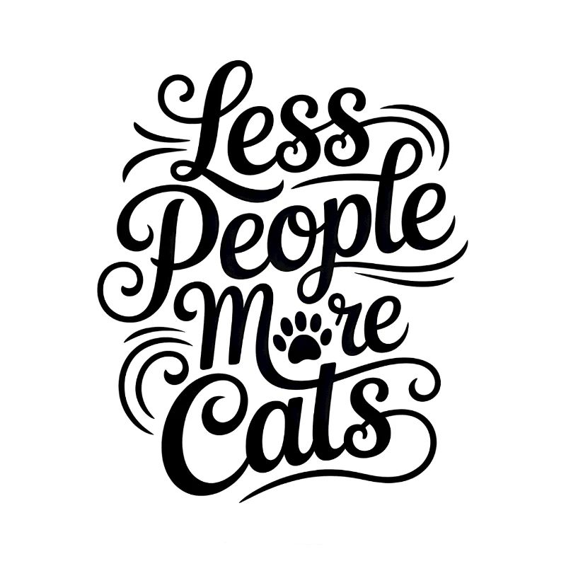 Moins de monde, plus de chats