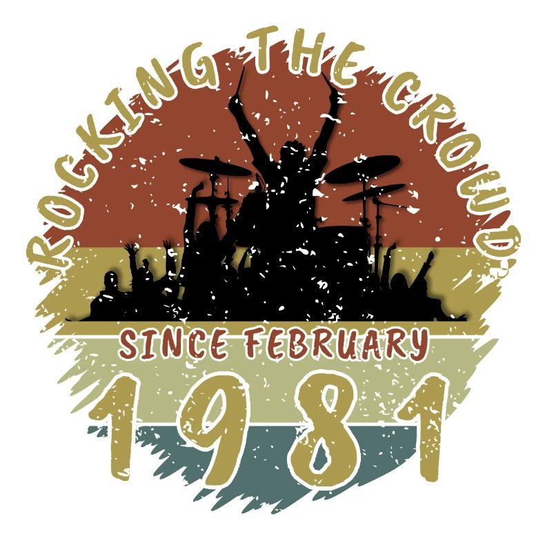 45. Geburtstag Rocking the crowd DRM 02/1981