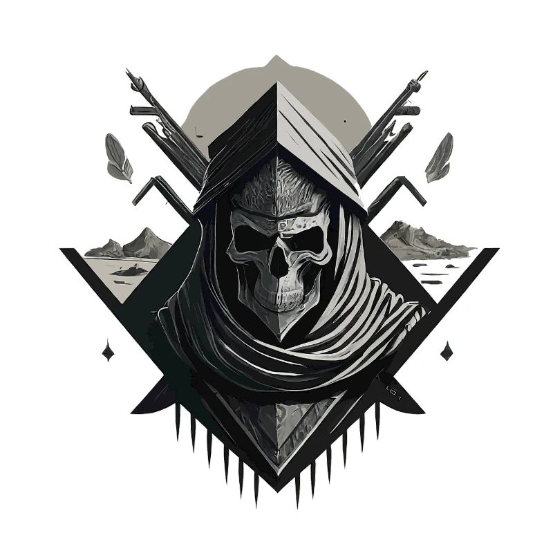 Desert Veiled Skeleton