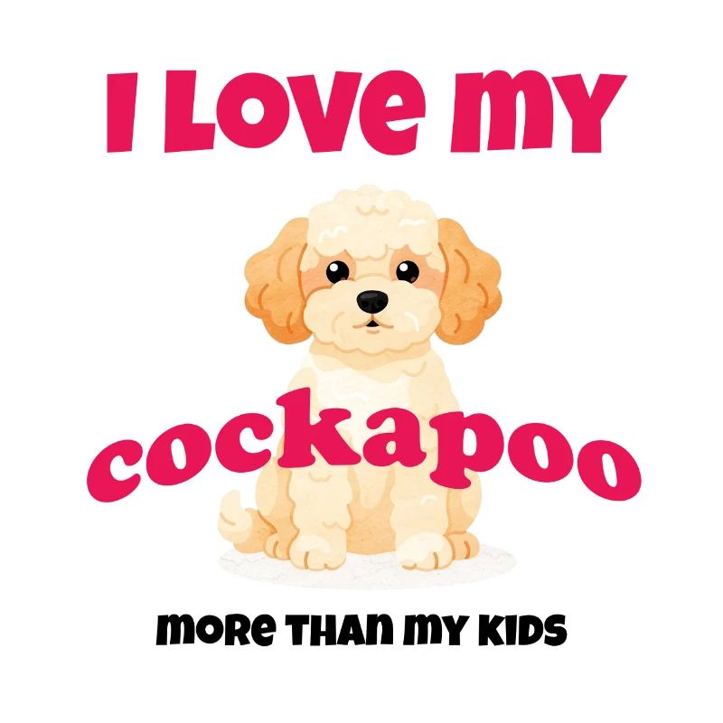 I Love My Cockapoo – Süßer Hund Doodle Geschenk
