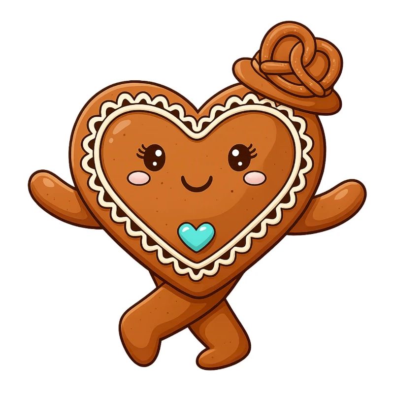 Gingerbread Hearts