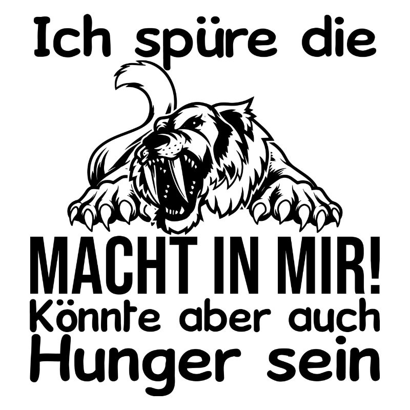 I feel power inside me or is it hunger