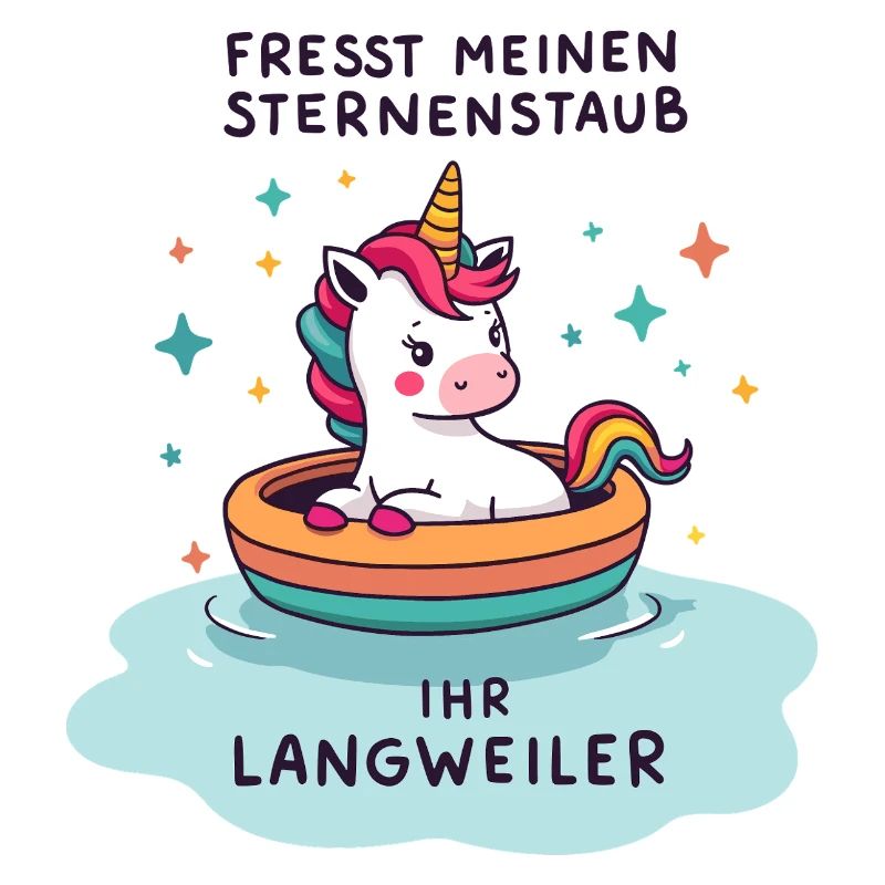 Einhorn Bootsfahrt