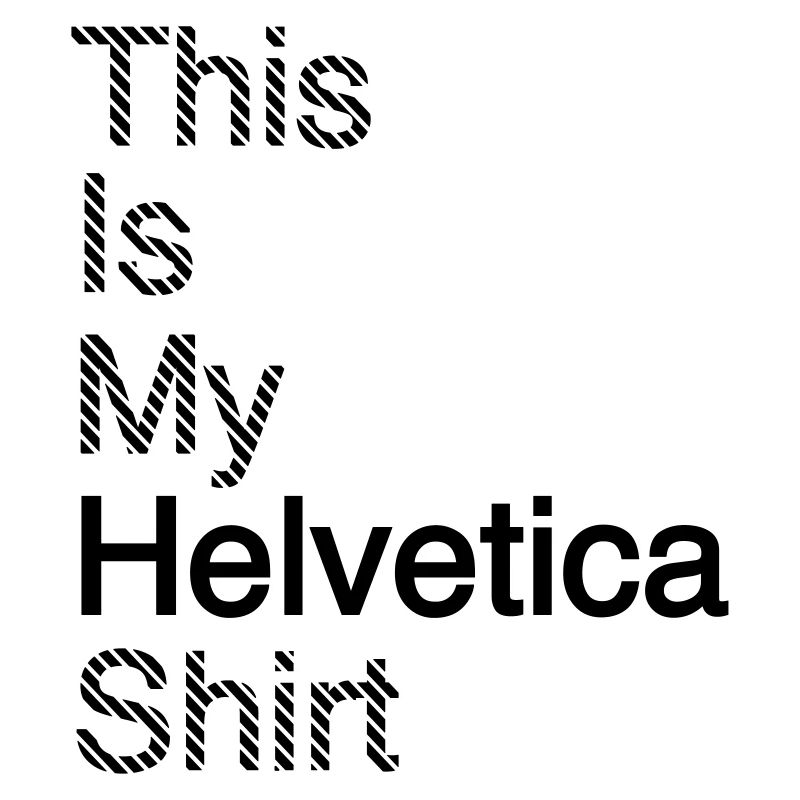 Typografie Shirt Grafikdesign Geschenkindee