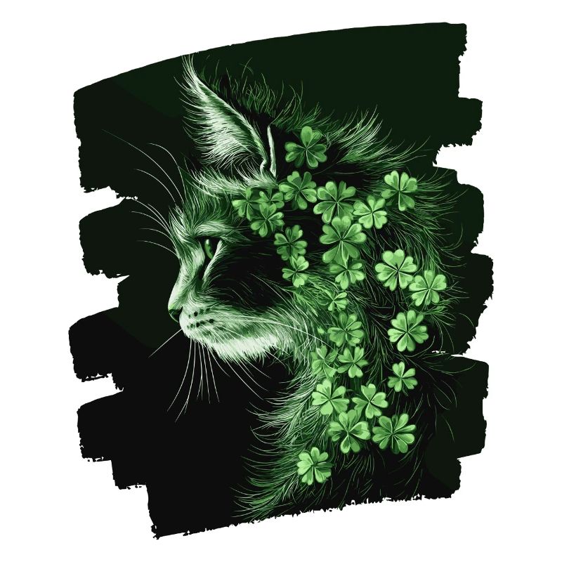St Patricks day Katze