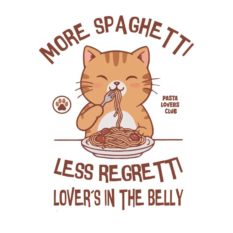 Plus de spaghettis, moins de regetti