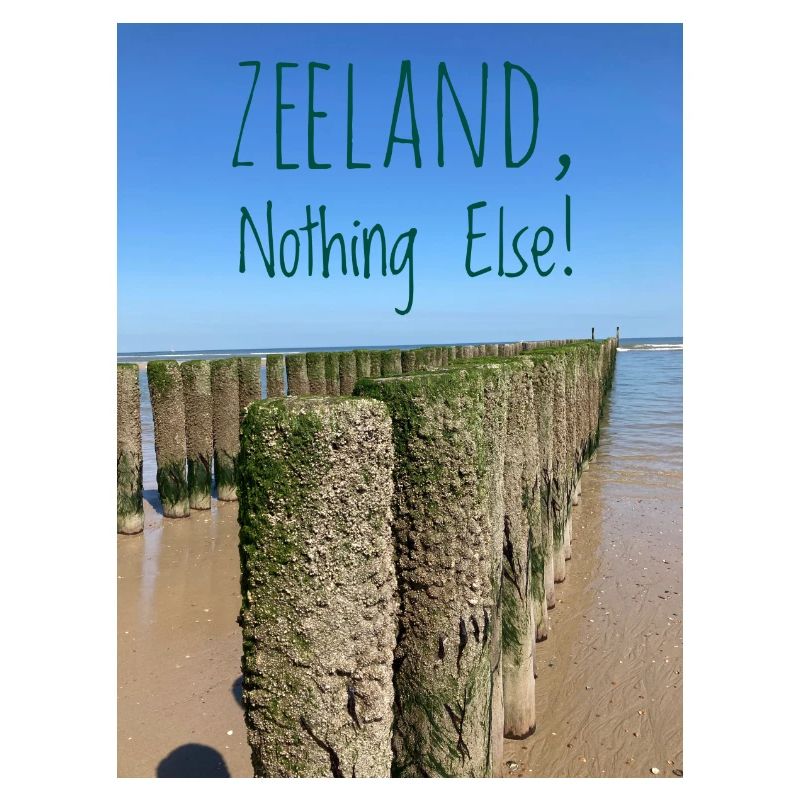 Zeeland Déclarations sur la plage