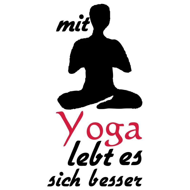 Yoga Leben Sprüche Geschenk