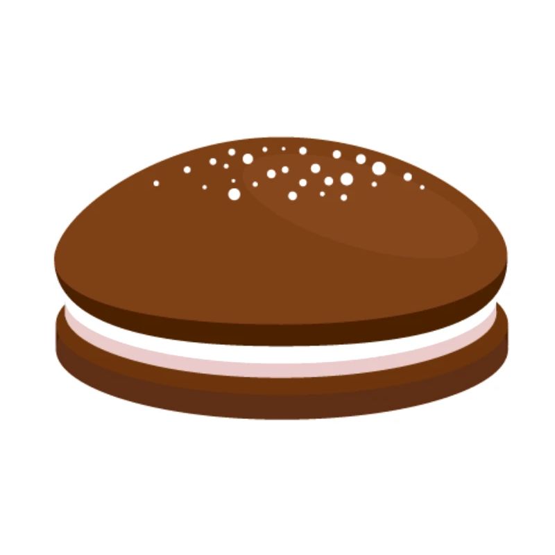 Cookie - biscuit brun