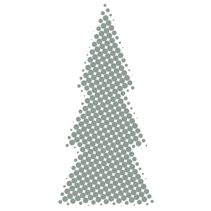 Weihnachtsbaum Pixeldesign tanne