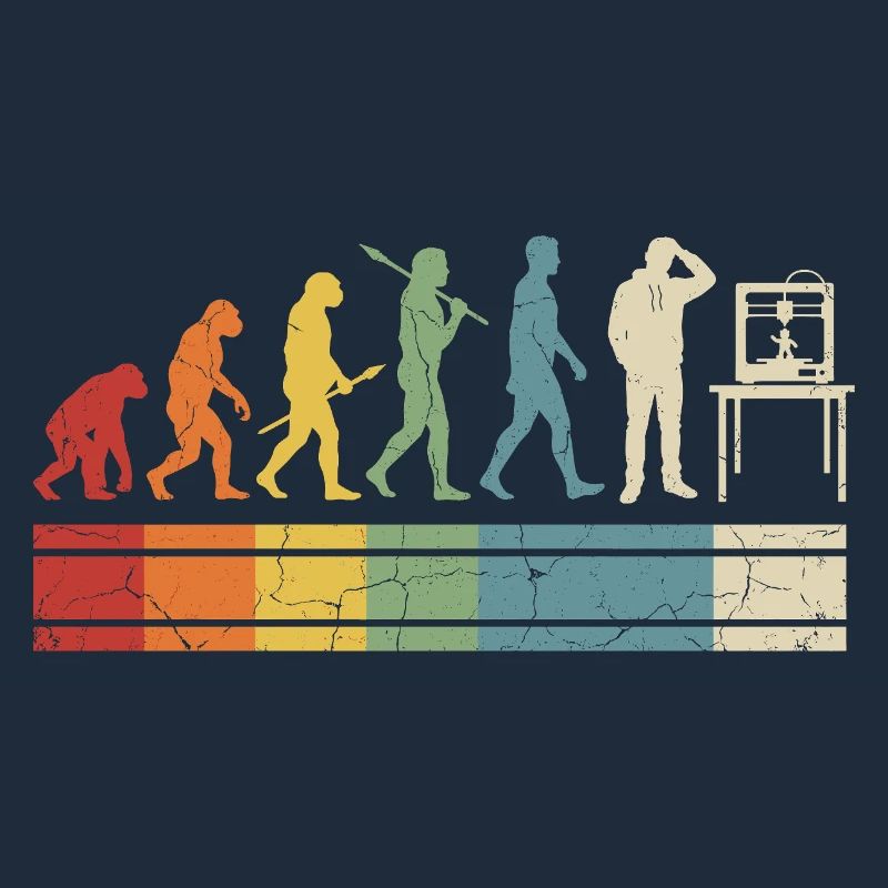 3D Druck Evolution – Vintage Maker Design