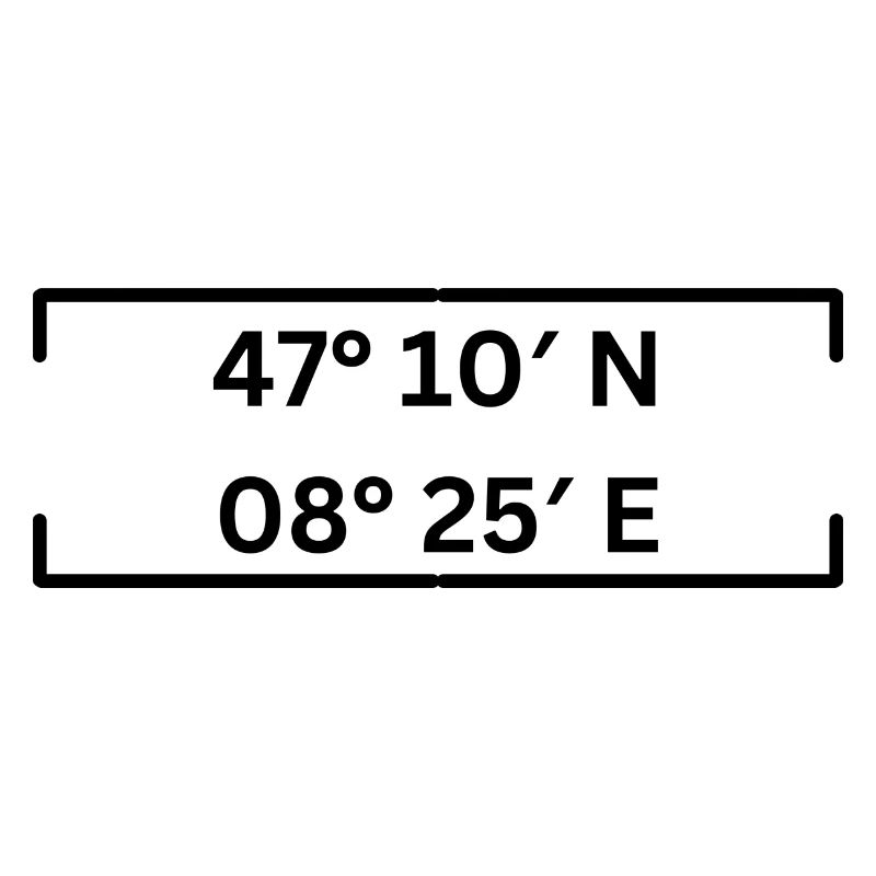 Coordinates Hünenberg Minimalist