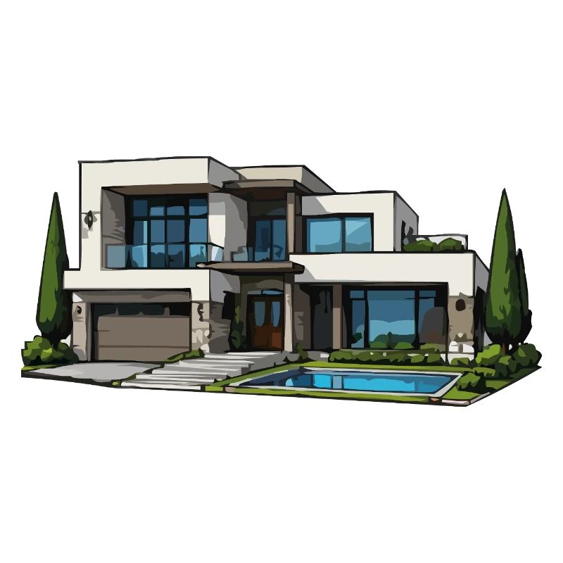 Moderne Villa mit Pool
