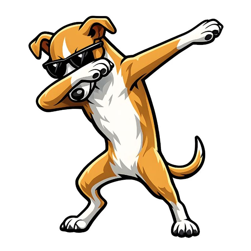 Dabbing Galgo Español