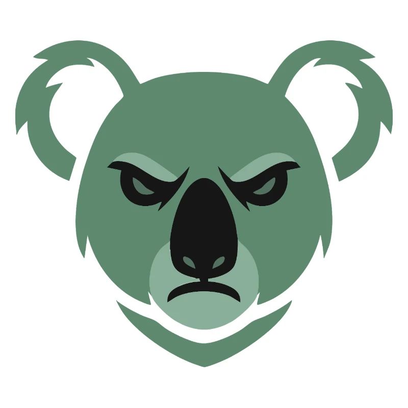 Wütender Koala