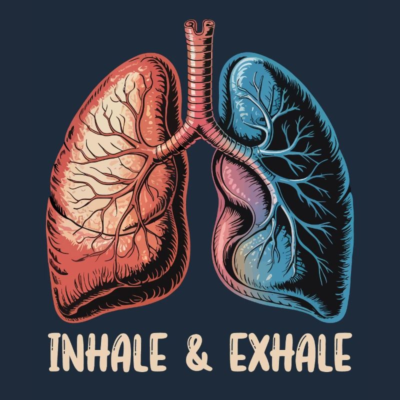 Inhale Exhale Lungenkunst