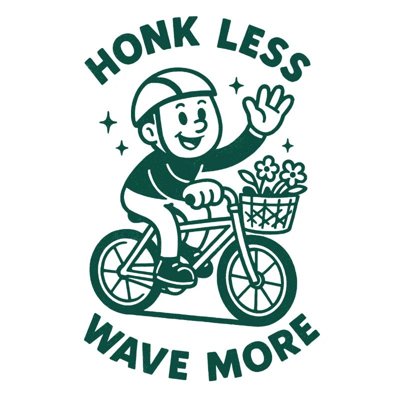 Klaxonne moins de klaxon, agite plus de vagues | Vélo