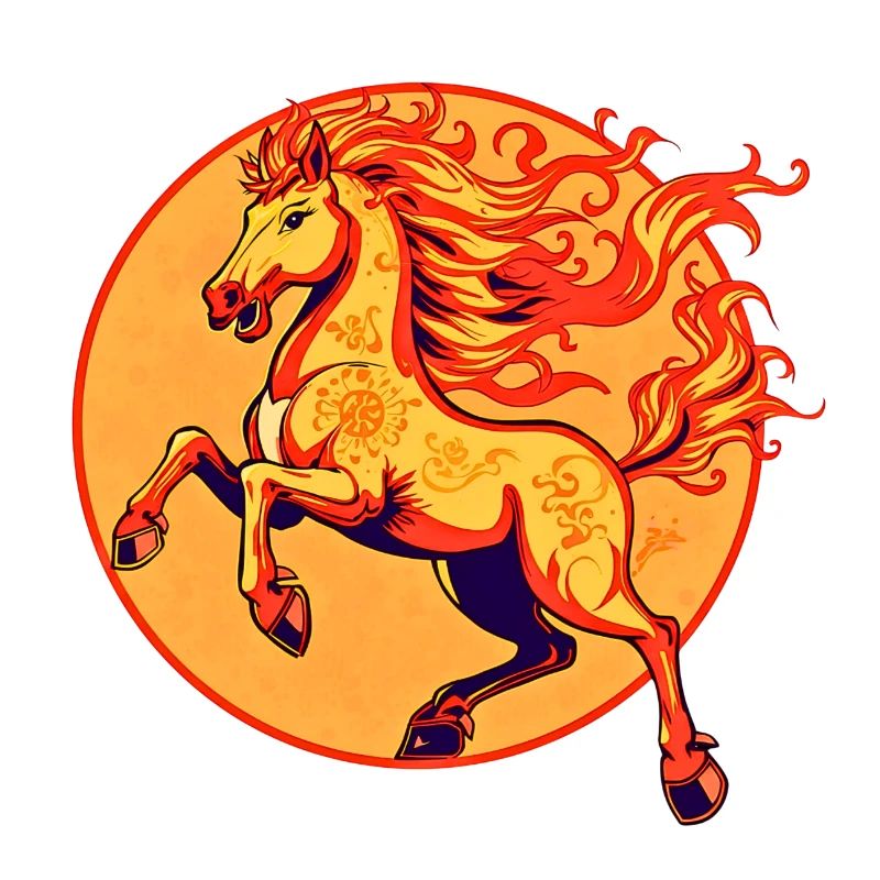 Cheval de Feu Astrologie Chinoise