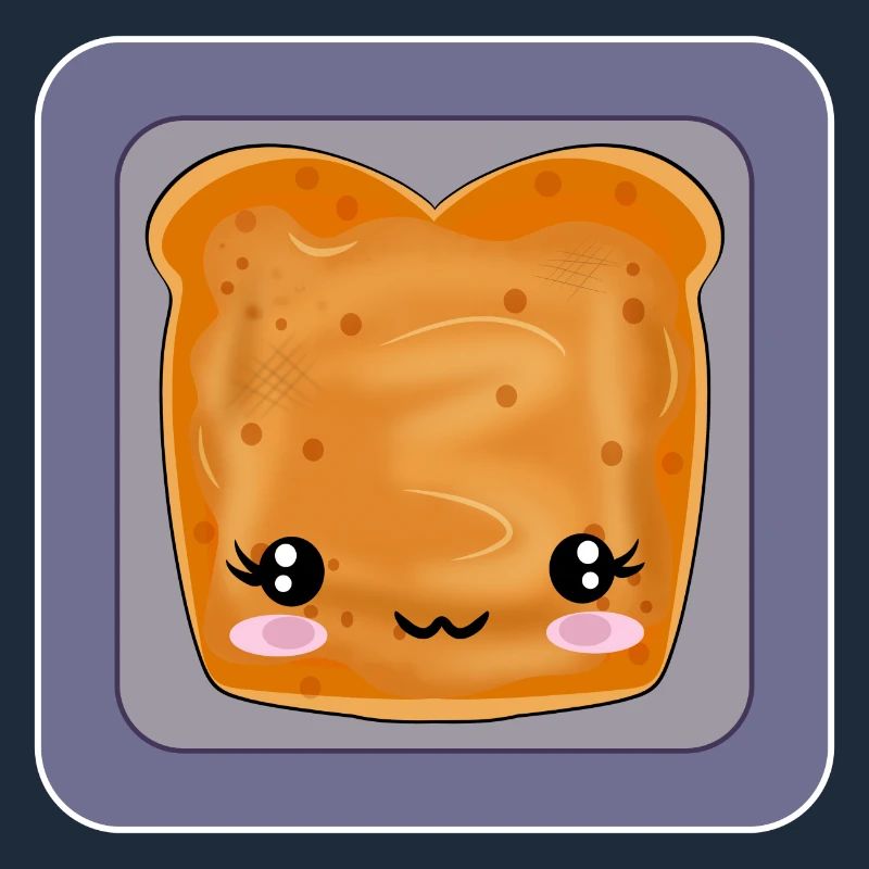 TOAST PEANUT BUTTER BREAD