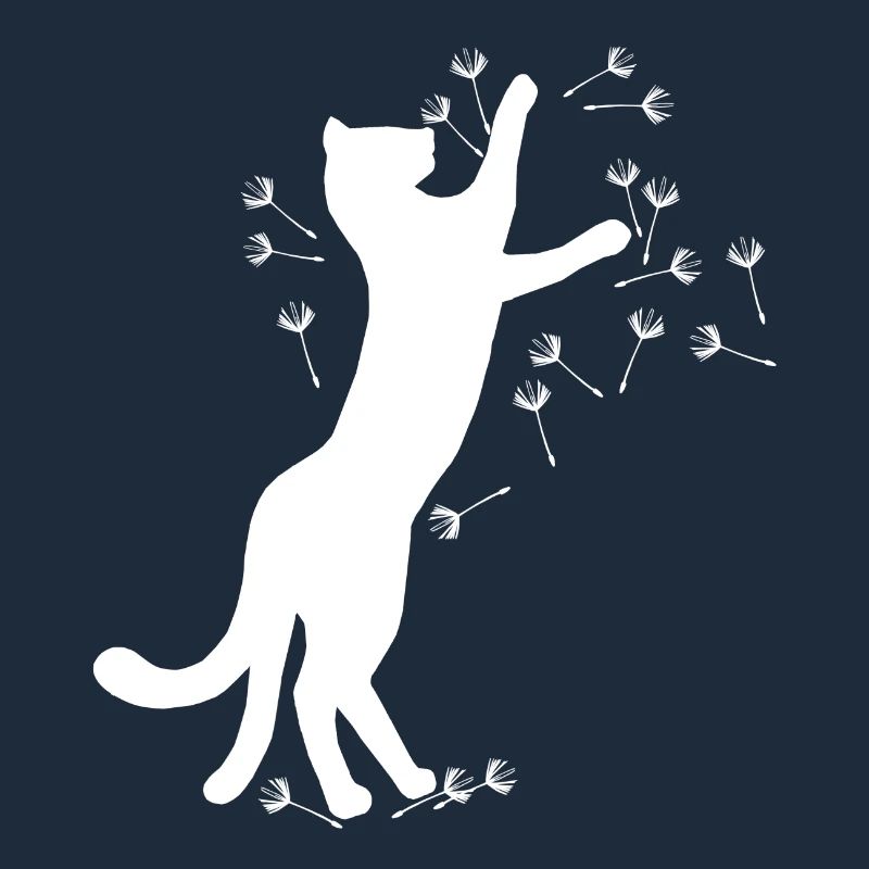 Nekomata, Löwenzahnsamen hell, pet prints