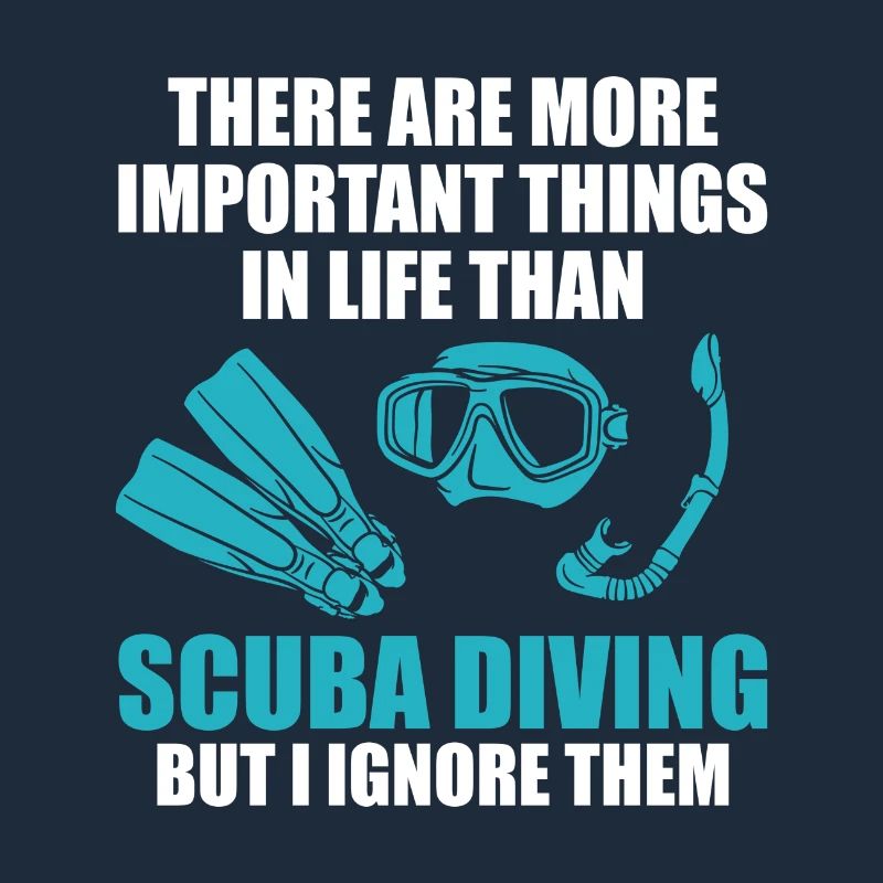 Scuba Diver Apnée Océan Design