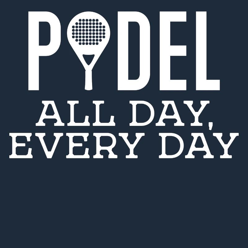 Padel Player Statement Racket Sport Tournament
