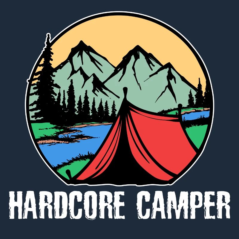 Montagnes, Campeurs, Camping, Camping, Déclaration, Nature, Vacances