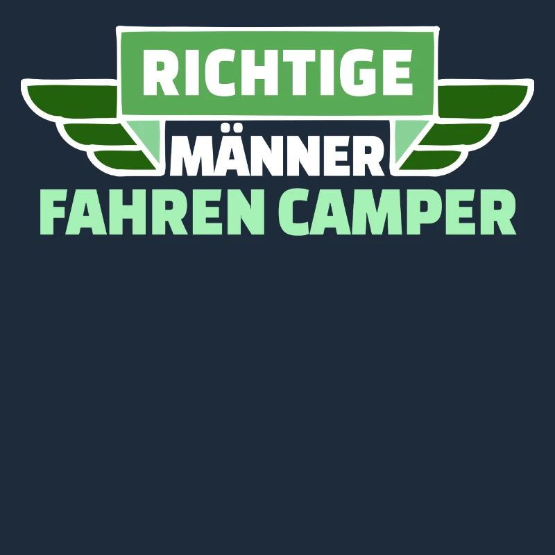 Camping Wanderer Camper Wanderlust Statement
