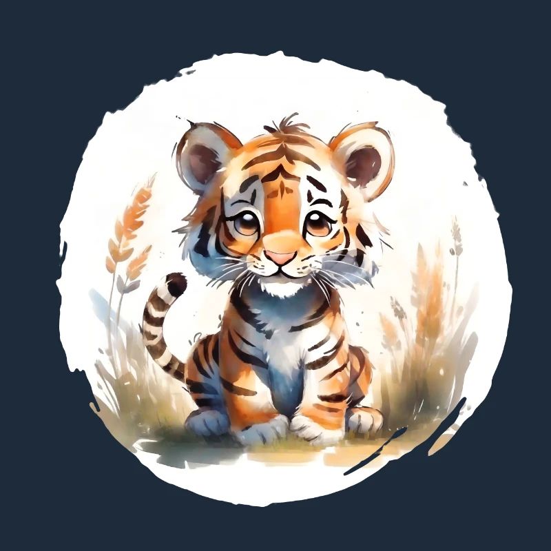 Tiger Aquarell