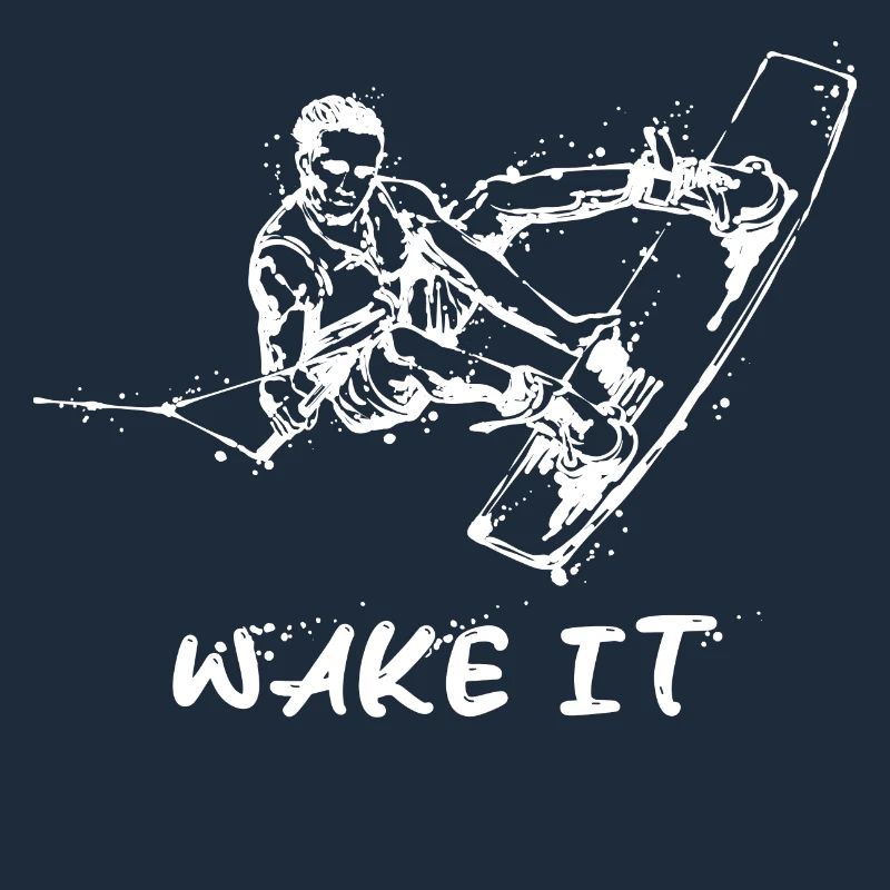 Kitesurfer Statement Wakeboard Stunt Wassersport