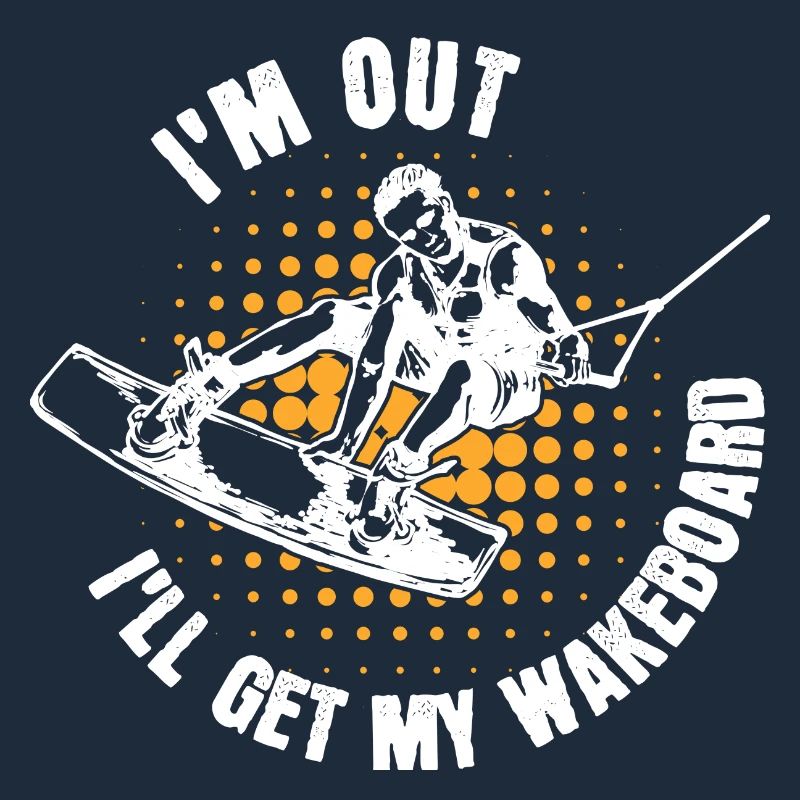 Kitesurfer Statement Wakeboard Surf Stunt