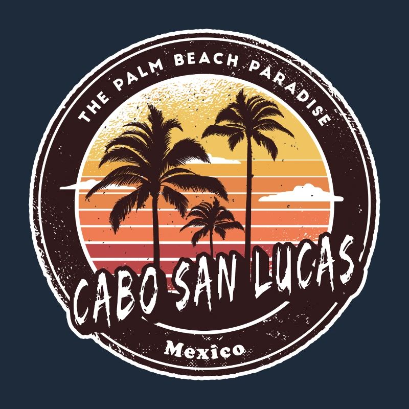 Cabo San Lucas Mexico Palm Trees Beach Design