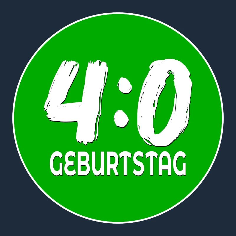 Fußball Vierzig 40. Geburtstag