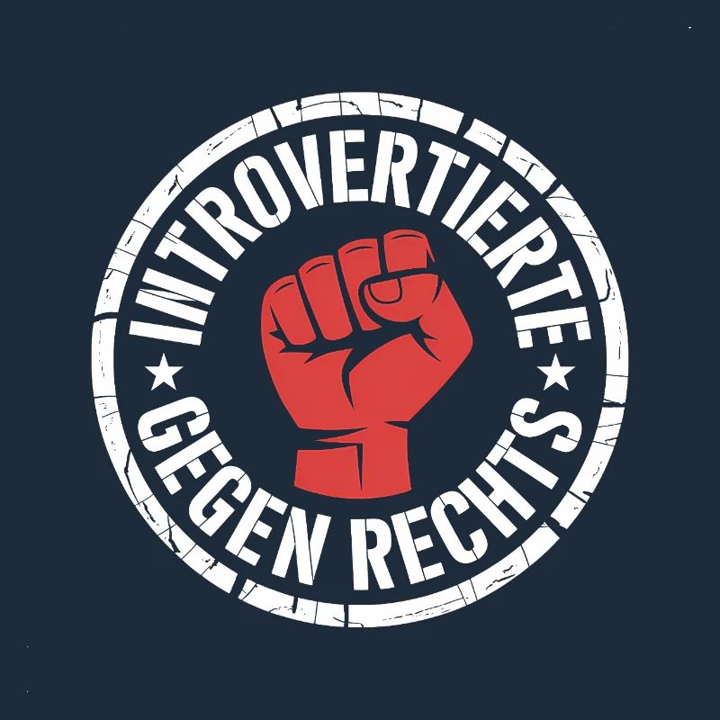 Introverts vs. Right - Antifascist Merch