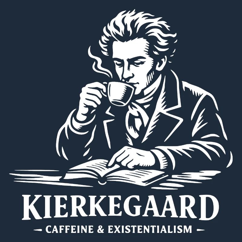 Kierkegaard Coffee Existentialisme