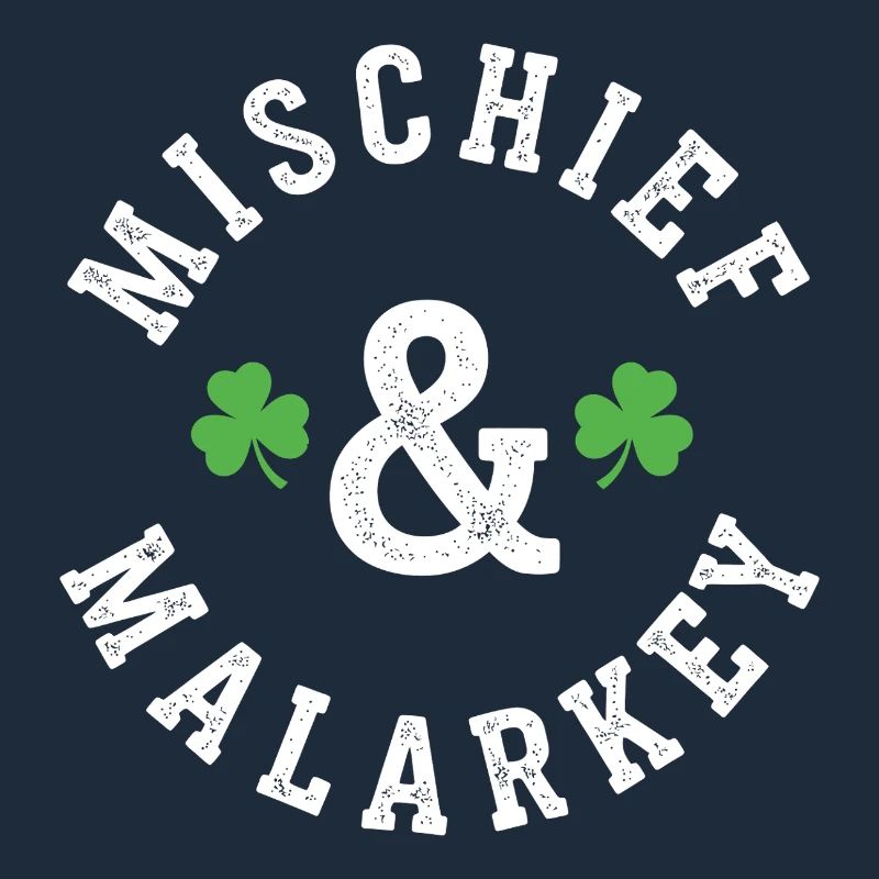 Mischief & Malarkey Shamrock Logo