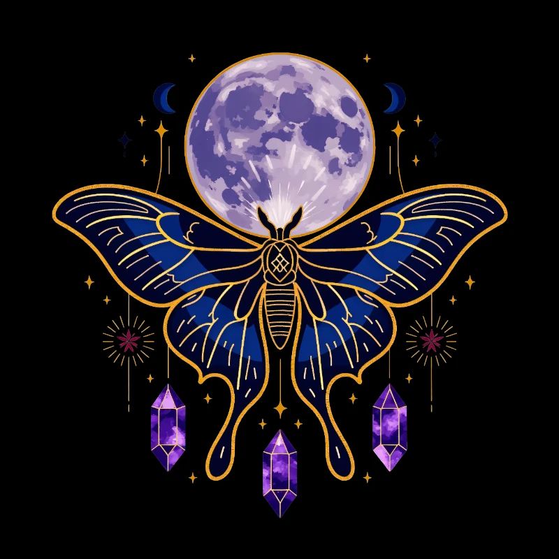 Esthétique mystique céleste des cartes de tarot