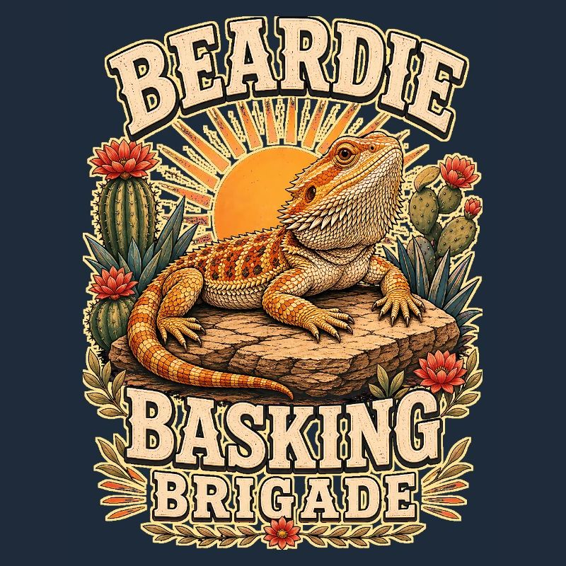 BEARDIE BASKING BRIGADE