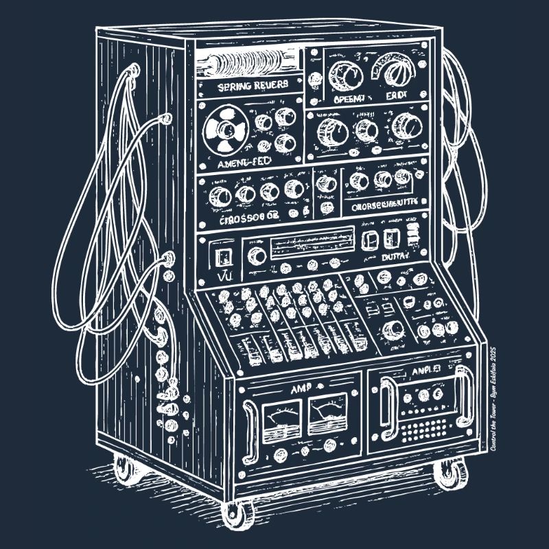 Tee-Shirt-Control-Tower-Sound-System