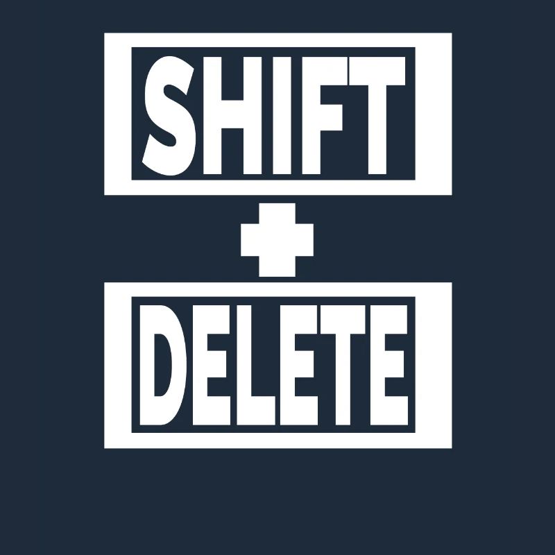 style de vie du clavier SHIFT+DELETE
