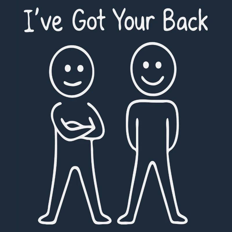 Ich stehe hinter dir: Support-Duo