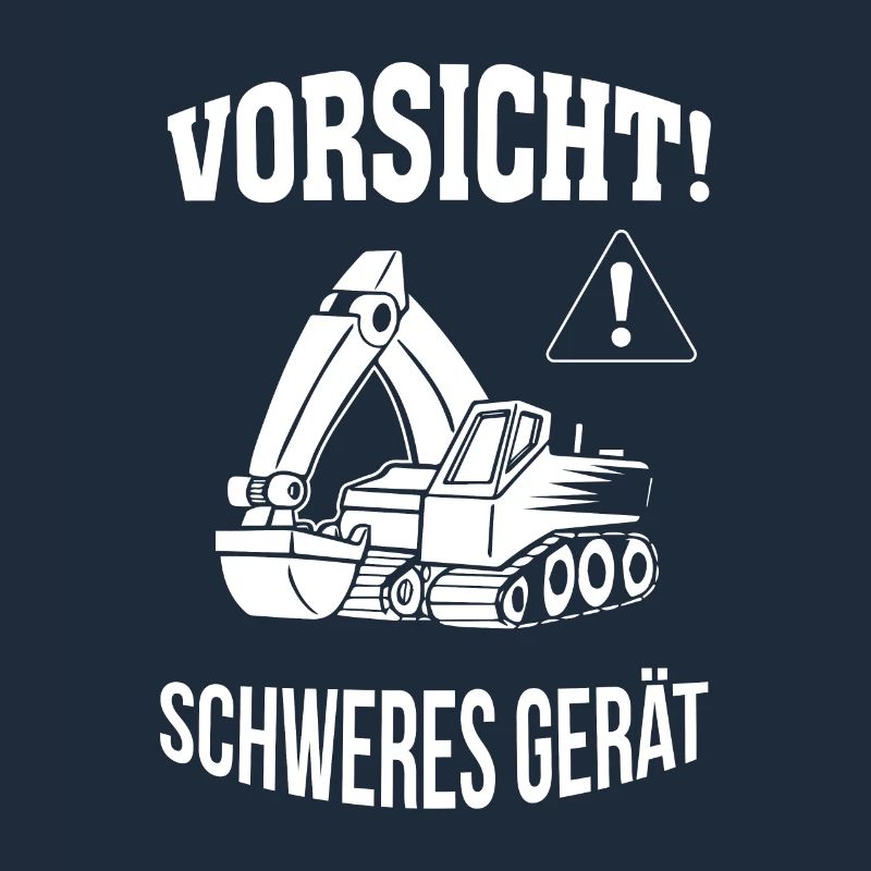 Bagger Baggerfahrer Baugeräteführer Schweres Gerät