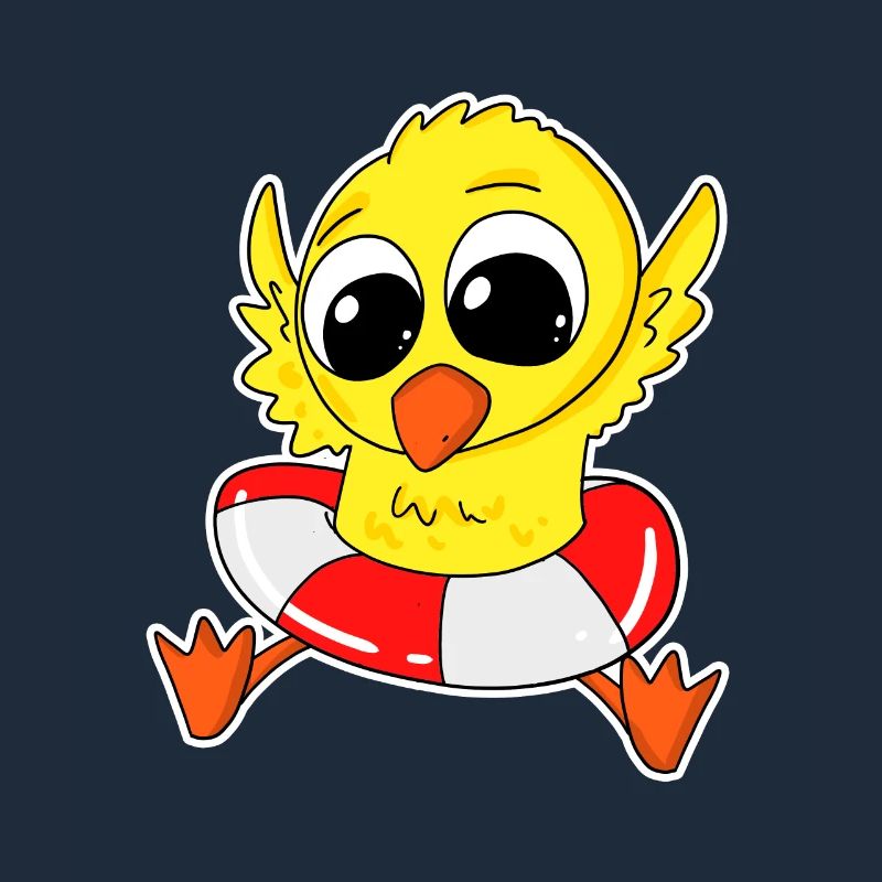 Duck bathing duck bathing