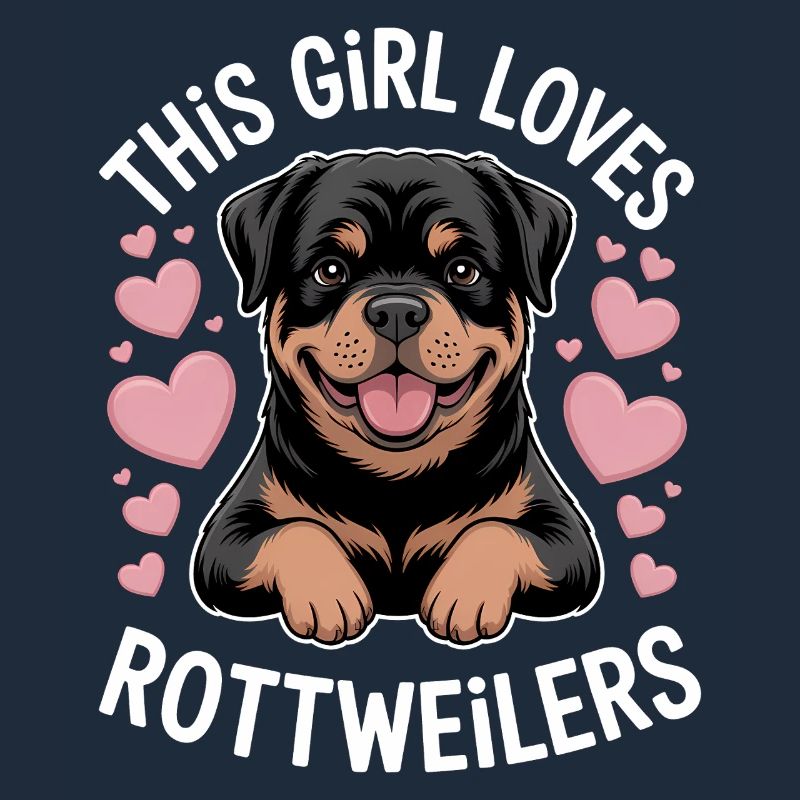 Rottweiler Spruch Mädchen Fun Rottweiler Geschenk