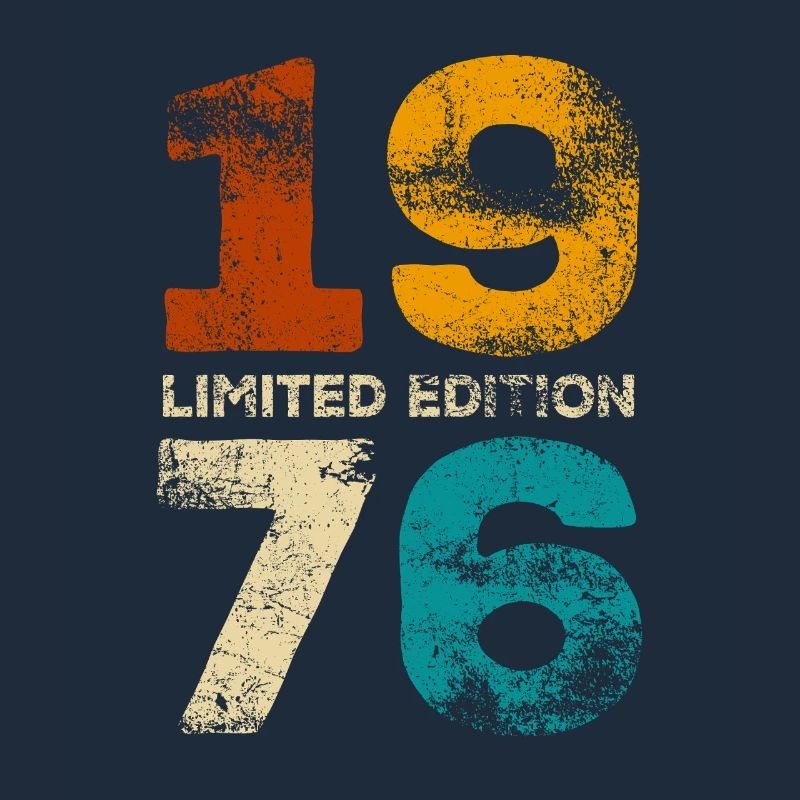 Limited Edition 1976 Retro Geburtstag Geschenk
