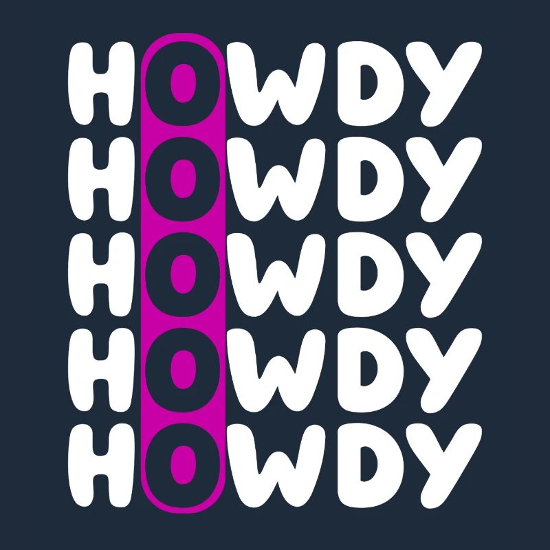 Howdy Repeat O Western Pattern