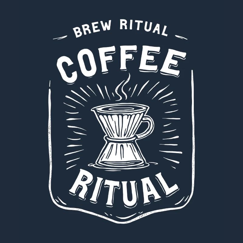 Rituel de l’infusion de café Verser sur le kaffee