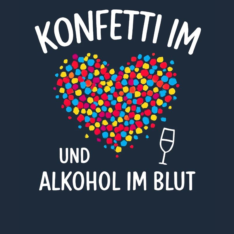 Fête de confettis de carnaval, cœur de phrase de carnaval, carnaval