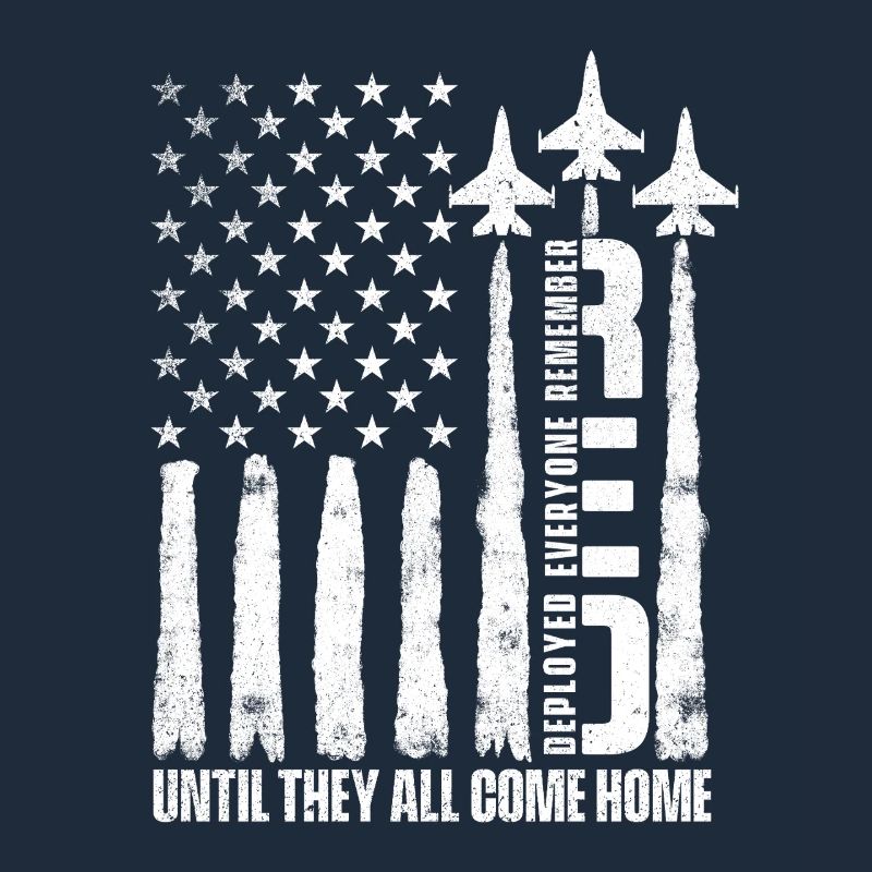 RED Until They All Come Home Support Troops
